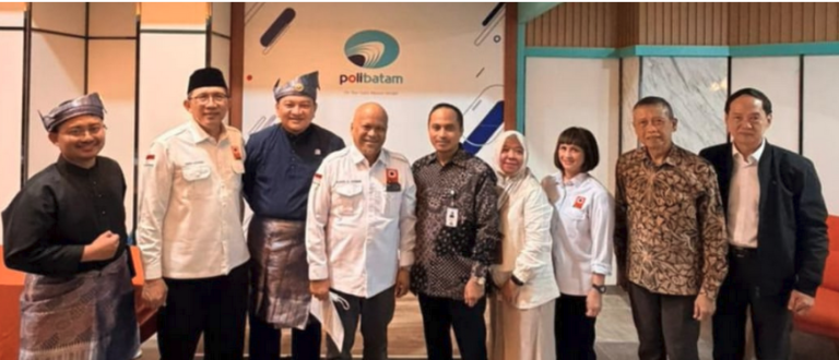 Direktur Dan Wakil Direktur Polibatam Jalin Silaturahmi Dengan Ketua Umum PII dan Ketua PMI Kota Batam